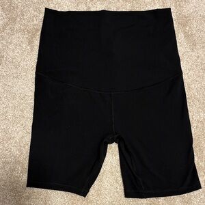 Isabel Maternity Black Bike Shorts